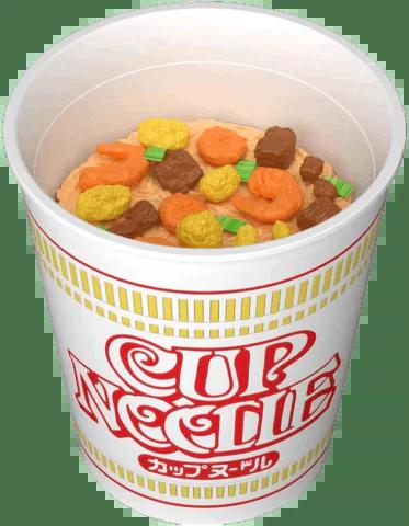 Nissin Best Hit Chronicle Series Cup Noodle Model Kit